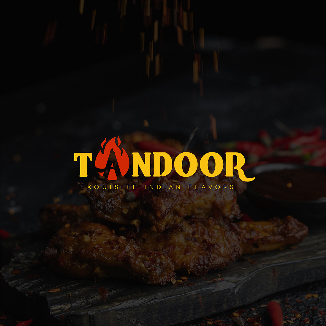 Tandoor restaurant branding